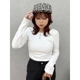 【WEB限定】バックオープンリブトップス | EVRIS | 詳細画像13