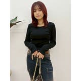 【WEB限定】バックオープンリブトップス | EVRIS | 詳細画像21