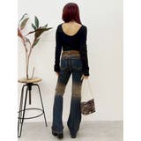 【WEB限定】バックオープンリブトップス | EVRIS | 詳細画像24