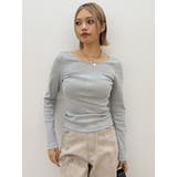 【WEB限定】バックオープンリブトップス | EVRIS | 詳細画像28