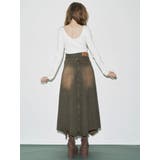 【WEB限定】バックオープンリブトップス | EVRIS | 詳細画像8