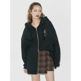 【裏起毛】era bloom グラフィックジップパーカー | EVRIS | 詳細画像14 