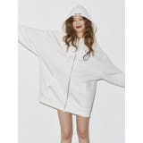 【裏起毛】era bloom グラフィックジップパーカー | EVRIS | 詳細画像23 