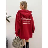 【裏起毛】era bloom グラフィックジップパーカー | EVRIS | 詳細画像32 