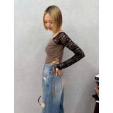 サイドレースアップデザイントップス | EVRIS | 詳細画像14 