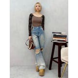 サイドレースアップデザイントップス | EVRIS | 詳細画像18 