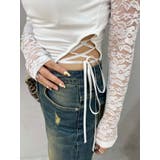 サイドレースアップデザイントップス | EVRIS | 詳細画像3 