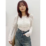 バックオープンレーストップス | EVRIS | 詳細画像12 