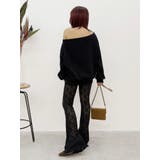 ジップアップオフショルトップス【セットアップ着用可能】 | EVRIS | 詳細画像21 