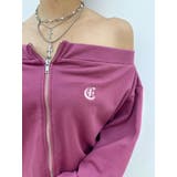 ジップアップオフショルトップス【セットアップ着用可能】 | EVRIS | 詳細画像28 