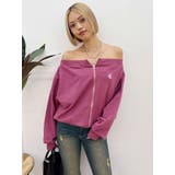 ジップアップオフショルトップス【セットアップ着用可能】 | EVRIS | 詳細画像29 