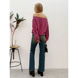 ジップアップオフショルトップス【セットアップ着用可能】 | EVRIS | 詳細画像33 