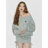 ジップアップオフショルトップス【セットアップ着用可能】 | EVRIS | 詳細画像9 