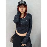 ワンポイントヘンリーネックトップス | EVRIS | 詳細画像13 