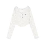 ワンポイントヘンリーネックトップス | EVRIS | 詳細画像31 