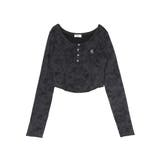 ワンポイントヘンリーネックトップス | EVRIS | 詳細画像34 