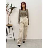 ワンポイントヘンリーネックトップス | EVRIS | 詳細画像40 