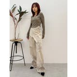 ワンポイントヘンリーネックトップス | EVRIS | 詳細画像41 