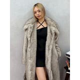 フェイクファーロングコート | EVRIS | 詳細画像9 