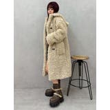 フェイクファーダッフルコート | EVRIS | 詳細画像19 