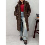 ブラウン | フェイクファーダッフルコート | EVRIS