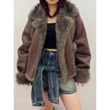 【SNSでバズり中】リバーシブルフェイクファーブルゾン | EVRIS | 詳細画像45