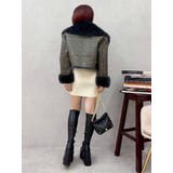 BIGカラーフェイクファーショートブルゾン | EVRIS | 詳細画像20 