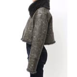 BIGカラーフェイクファーショートブルゾン | EVRIS | 詳細画像22 