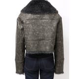 BIGカラーフェイクファーショートブルゾン | EVRIS | 詳細画像23 