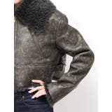 BIGカラーフェイクファーショートブルゾン | EVRIS | 詳細画像25 