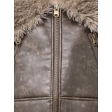 BIGカラーフェイクファーショートブルゾン | EVRIS | 詳細画像32 