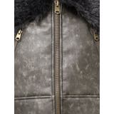 BIGカラーフェイクファーショートブルゾン | EVRIS | 詳細画像33 