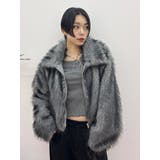 ファイクファーショートブルゾン | EVRIS | 詳細画像28