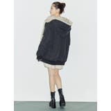 リバーシブルオーバーサイズフードブルゾン | EVRIS | 詳細画像13