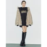 リバーシブルオーバーサイズフードブルゾン | EVRIS | 詳細画像16 