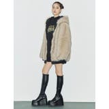 リバーシブルオーバーサイズフードブルゾン | EVRIS | 詳細画像17