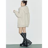 リバーシブルオーバーサイズフードブルゾン | EVRIS | 詳細画像5 