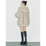 リバーシブルオーバーサイズフードブルゾン | EVRIS | 詳細画像9