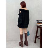 リボンオフショルニットワンピース | EVRIS | 詳細画像21