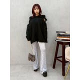 リボンオフショルニットワンピース | EVRIS | 詳細画像28