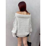 リボンオフショルニットワンピース | EVRIS | 詳細画像36