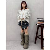 リボンオフショルニットワンピース | EVRIS | 詳細画像41