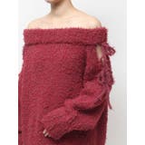 リボンオフショルニットワンピース | EVRIS | 詳細画像48