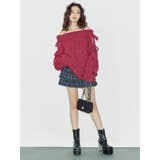 リボンオフショルニットワンピース | EVRIS | 詳細画像6