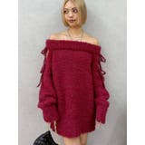 リボンオフショルニットワンピース | EVRIS | 詳細画像8