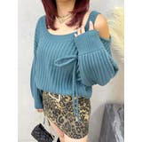 ワンショルダーニットワンピース | EVRIS | 詳細画像19 