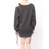 ワンショルダーニットワンピース | EVRIS | 詳細画像29 