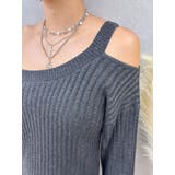 ワンショルダーニットワンピース | EVRIS | 詳細画像9 