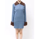 フェザーコンビニットミニワンピース | EVRIS | 詳細画像29