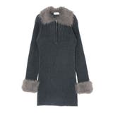 フェザーコンビニットミニワンピース | EVRIS | 詳細画像40